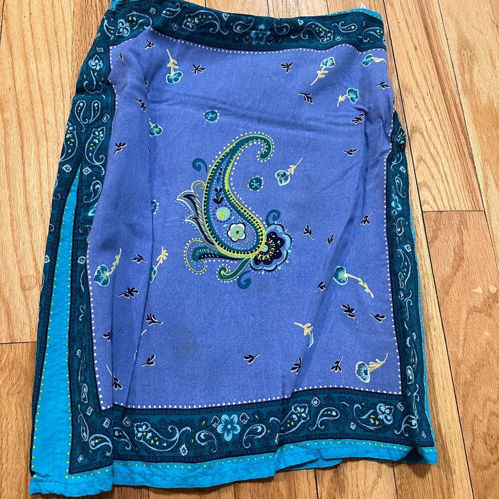 Paisley Tropical Summer Skirt